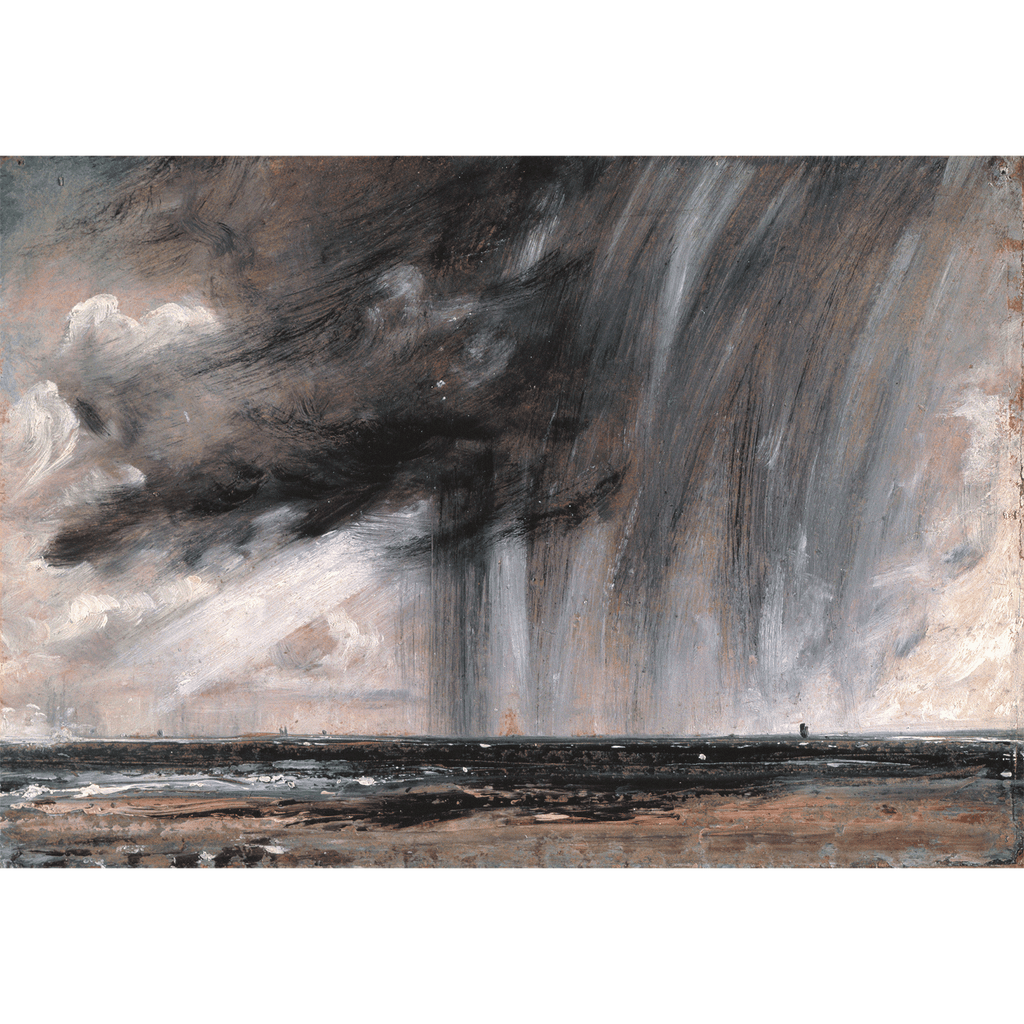 Seascape Study With Rain Cloud by John Constable