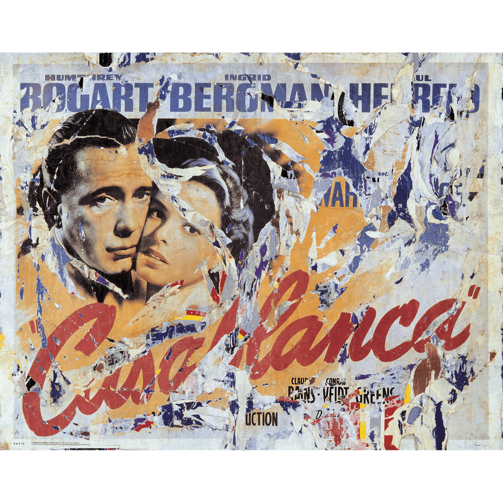 Casablanca - Humphrey Bogart - Ingrid Bergam
