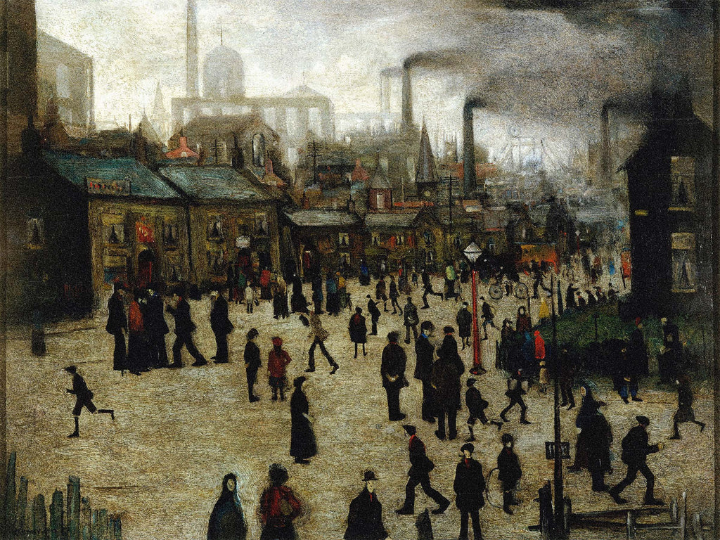 L.S. Lowry - Manufacturing Town 1922