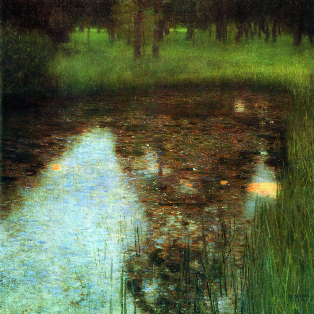 The Swamp by Gustav Klimt 1900