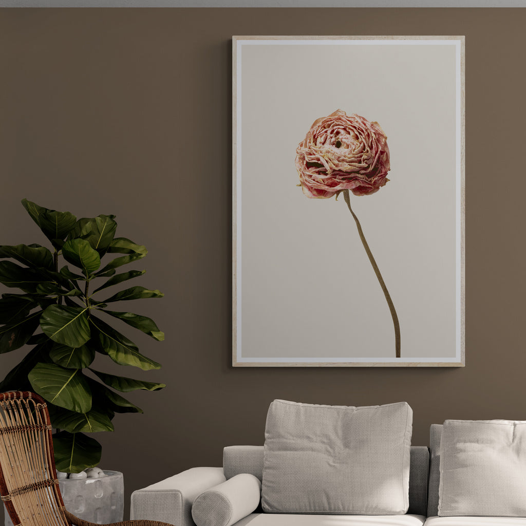 Aesthetic Flower - Minimalistic Wall Art