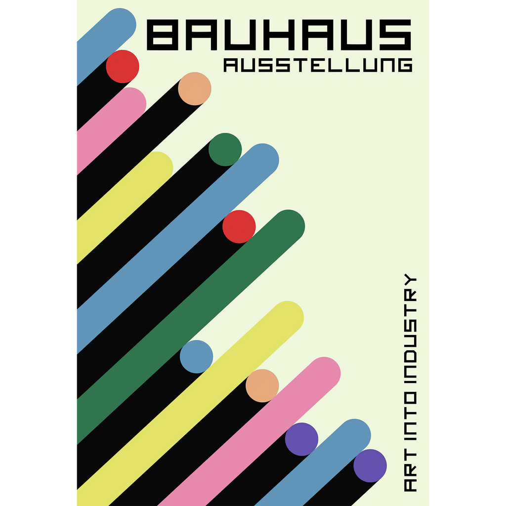 Bauhaus Ausstellung Geometric Tubes