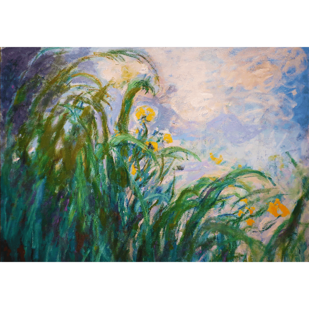 Yellow Irises by Claude Monet