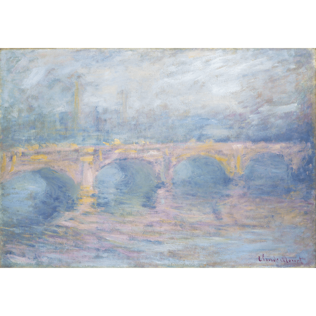 Waterloo Bridge, London, at Sunset by Claude Monet