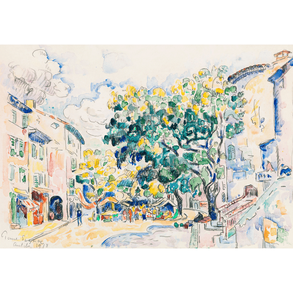 Antibes - French Town by Paul Signac