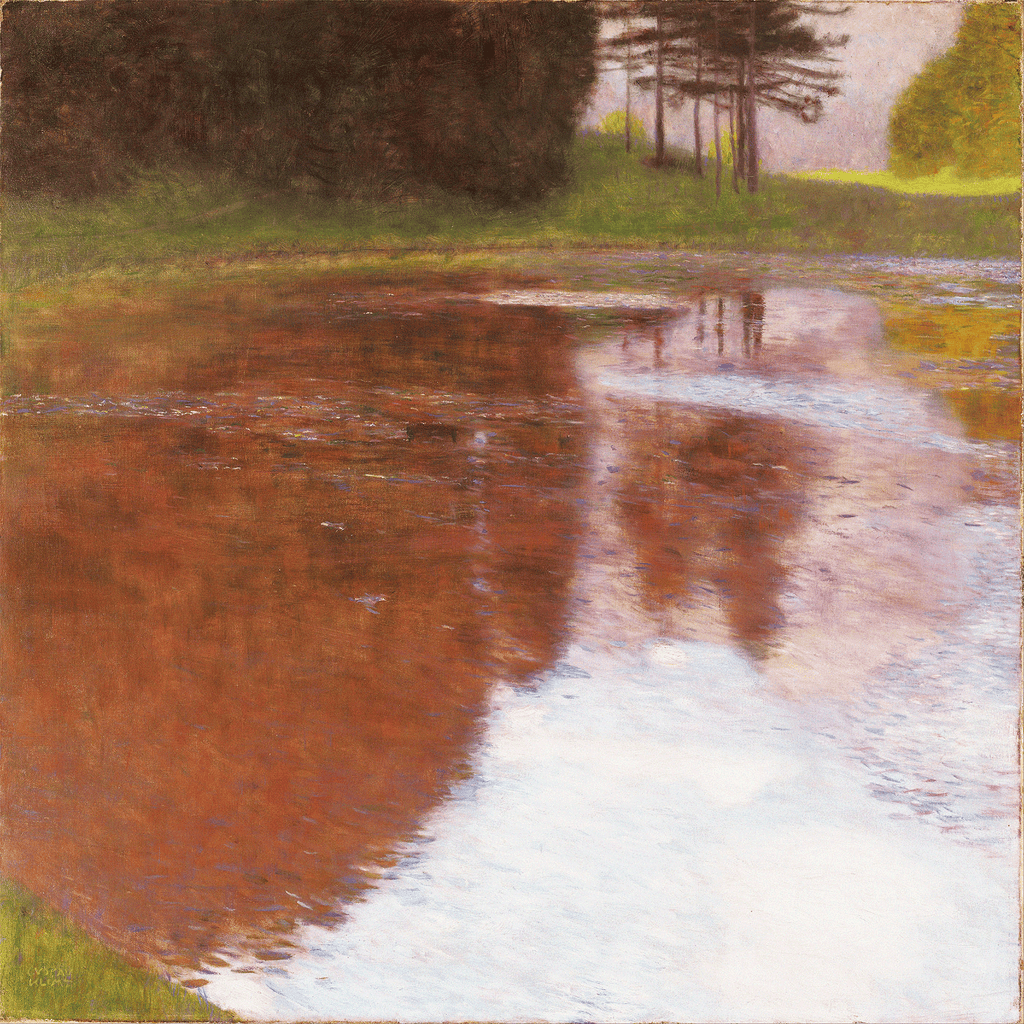 Tranquil Pond by Gustav Klimt