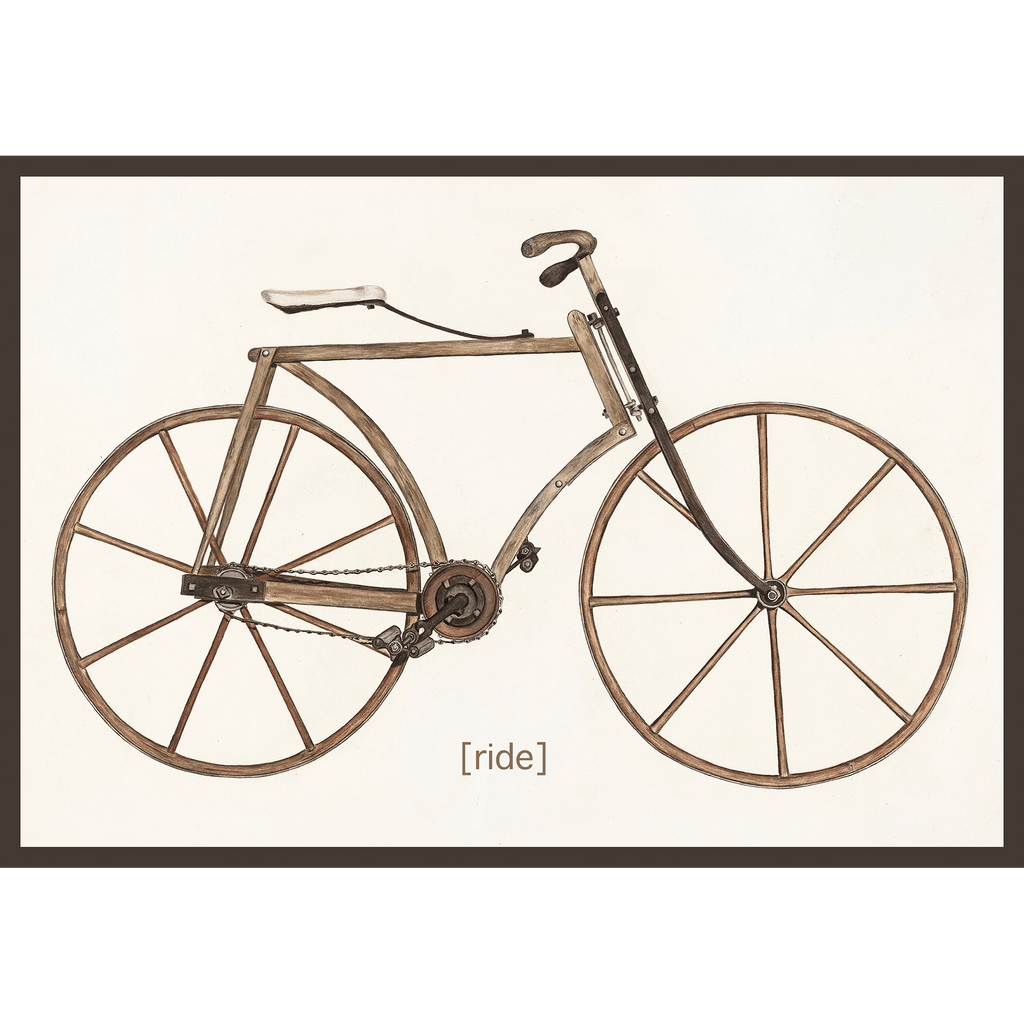 Vintage Bicycle by Marjorie Lee 1937