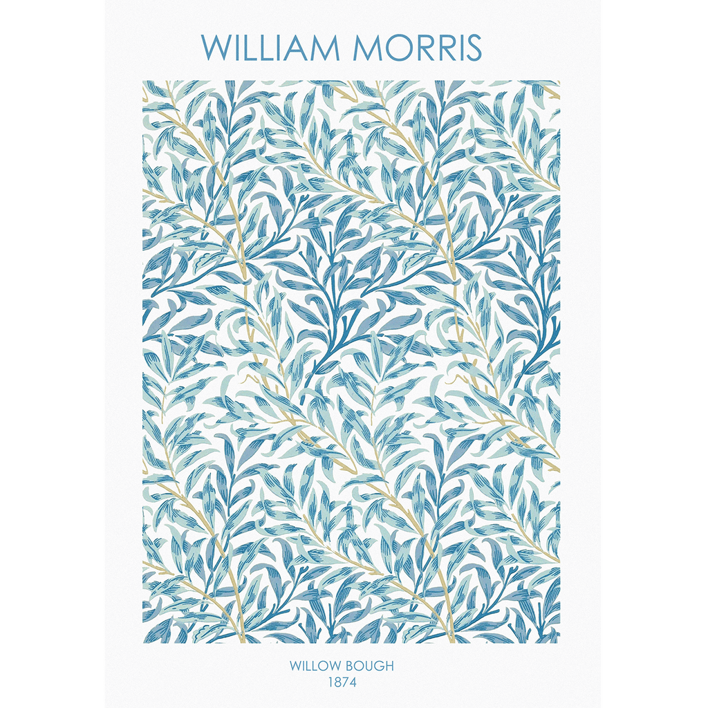 Willow Bough - Botanical Pattern by William Morris