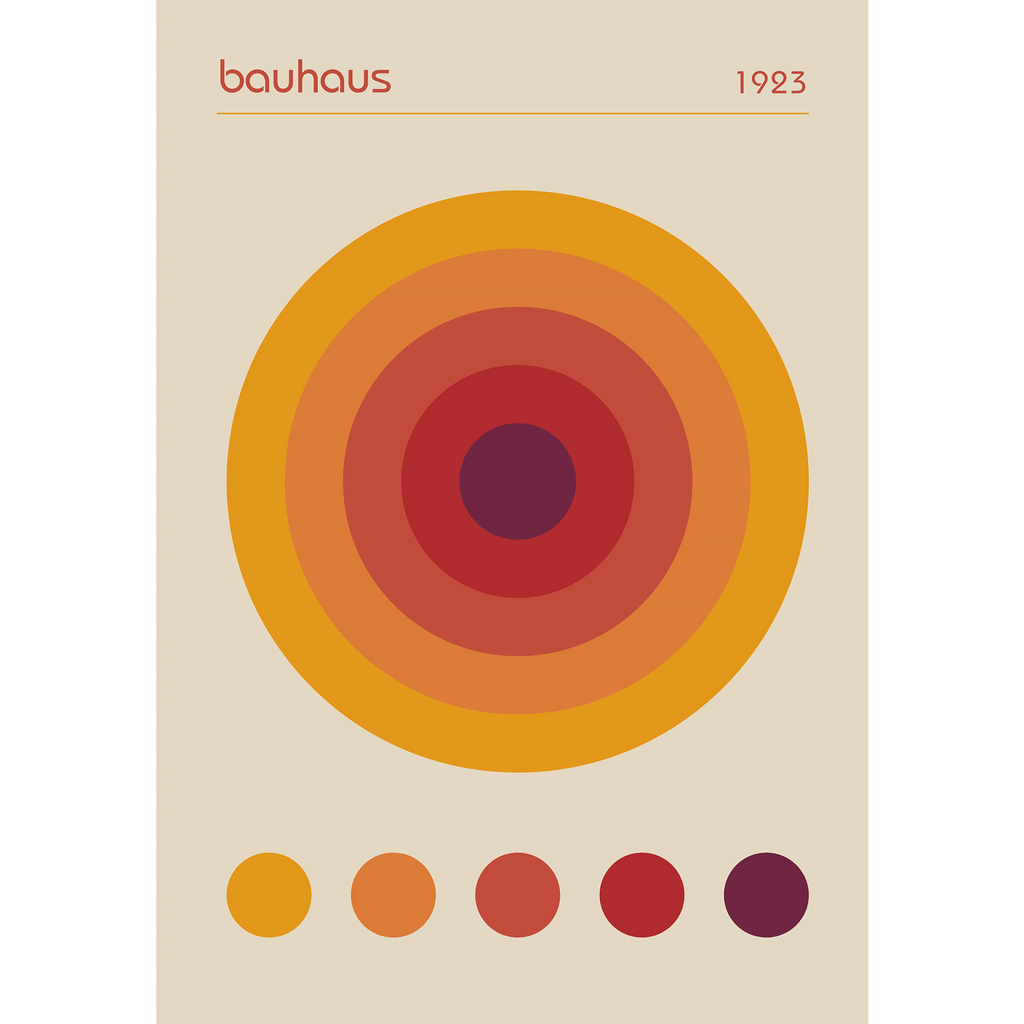 Bauhaus Concentric Circles