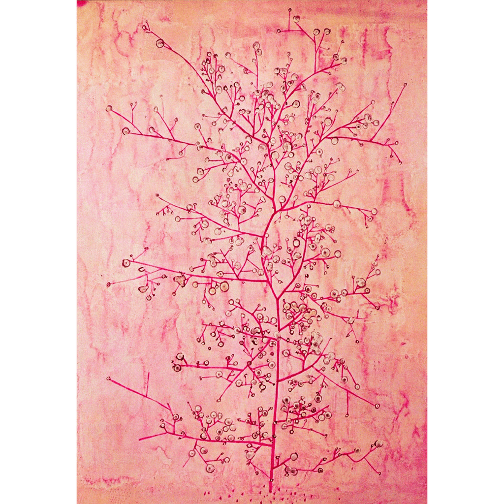 Pink Spring In Deep Winter - Abstract by Paul Klee