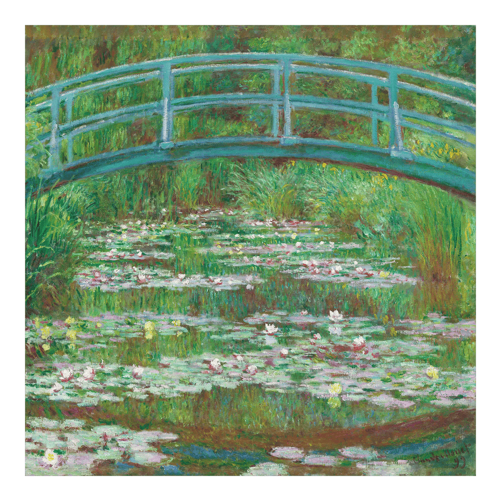 The Japanese Foot Bridge By Claude Monet 1899 Wall Art Photo Poste the-japanese-foot-bridge-by-claude-monet-1899-wall-art-photo-poste