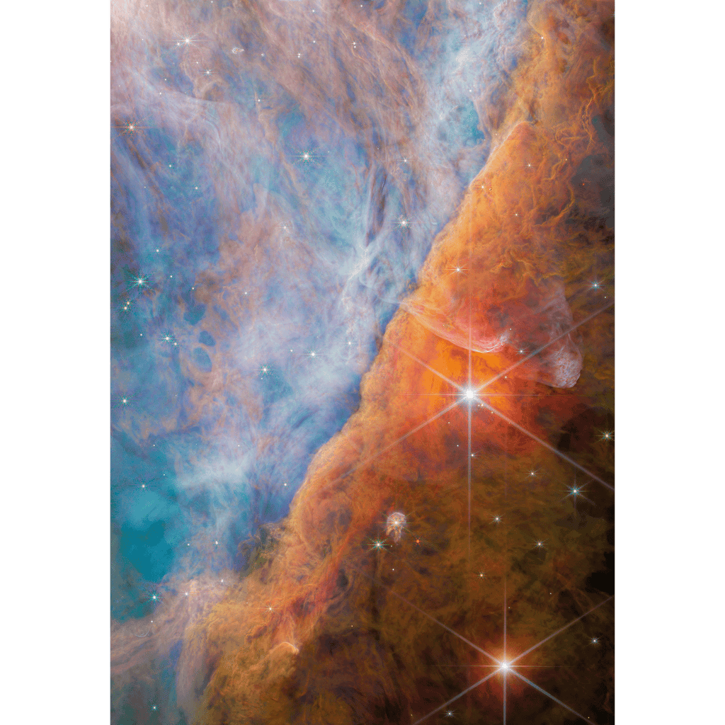 NASA James Webb Telescope Orion Bar (NIRCam Image) Wall Art