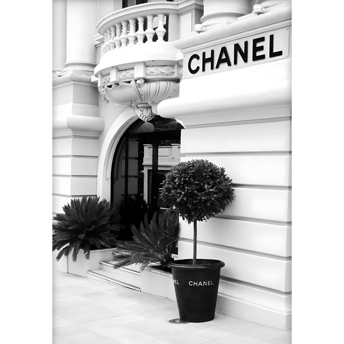 COCO Designer Fashion - Wall Art Wrapped Frame Canvas Print – The Art ...