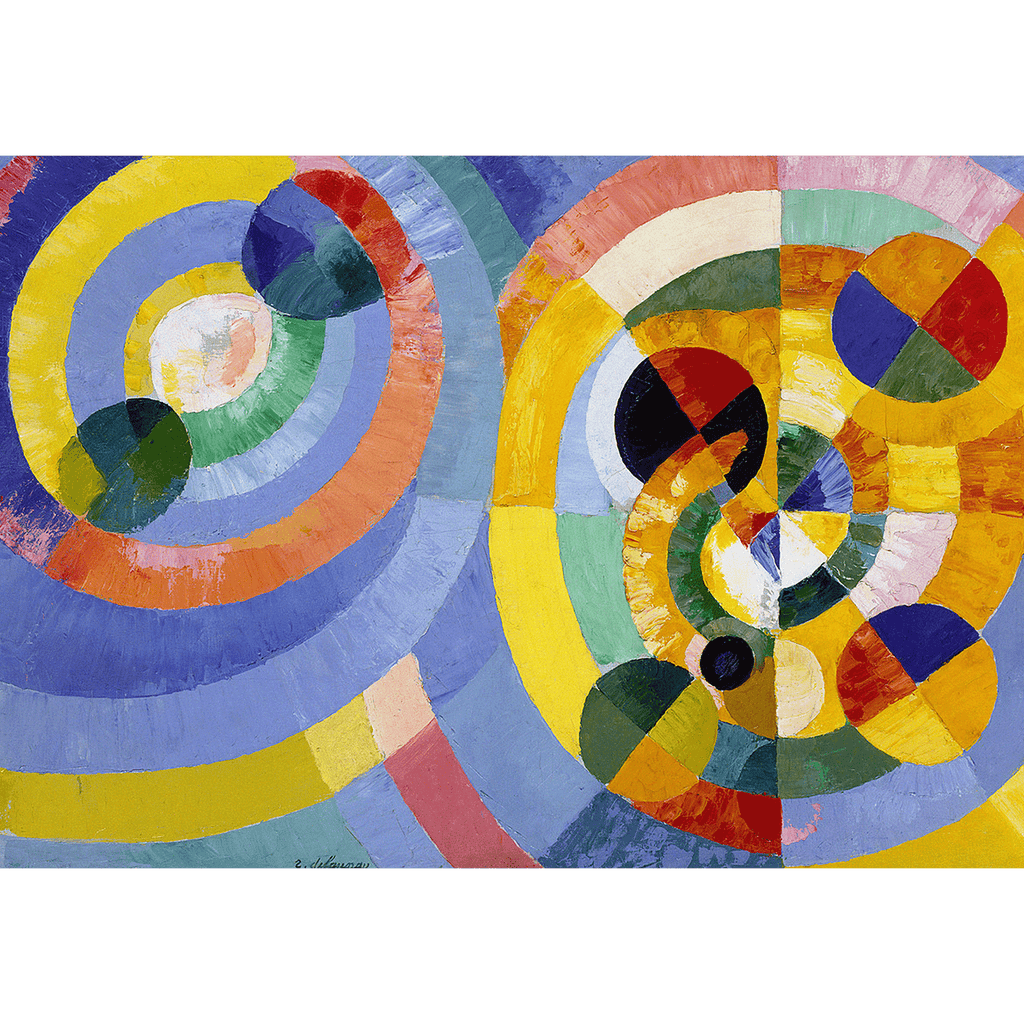 Circular Forms Abstract by Robert Delaunay