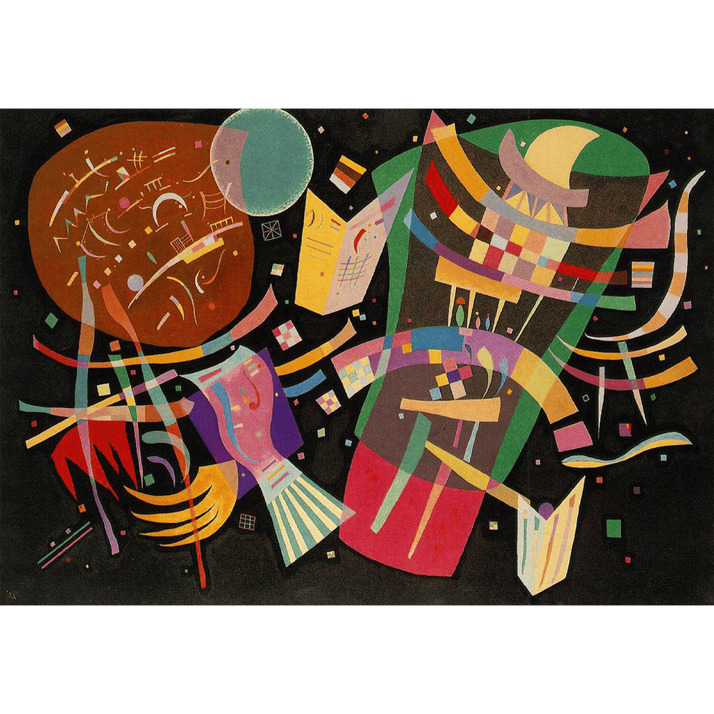 Composition X Abstract By Wassily Kandinsky Wall Art Photo The composition-x-abstract-by-wassily-kandinsky-wall-art-photo-the