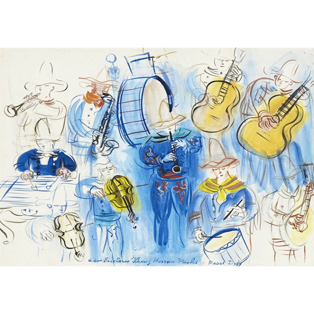 The Mexican Concert - Wall Art By Raoul Dufy 1951