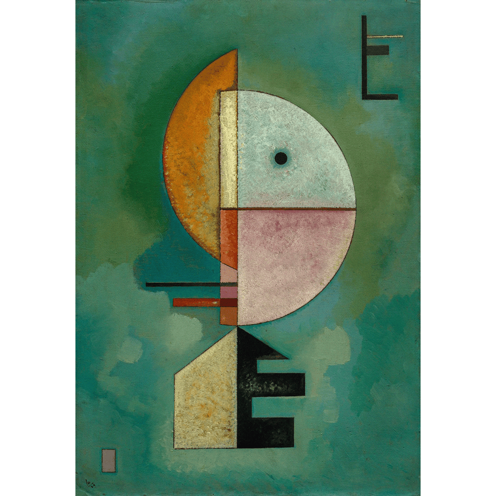 Upward - Abstract Art by Wassily Kandinsky 1929