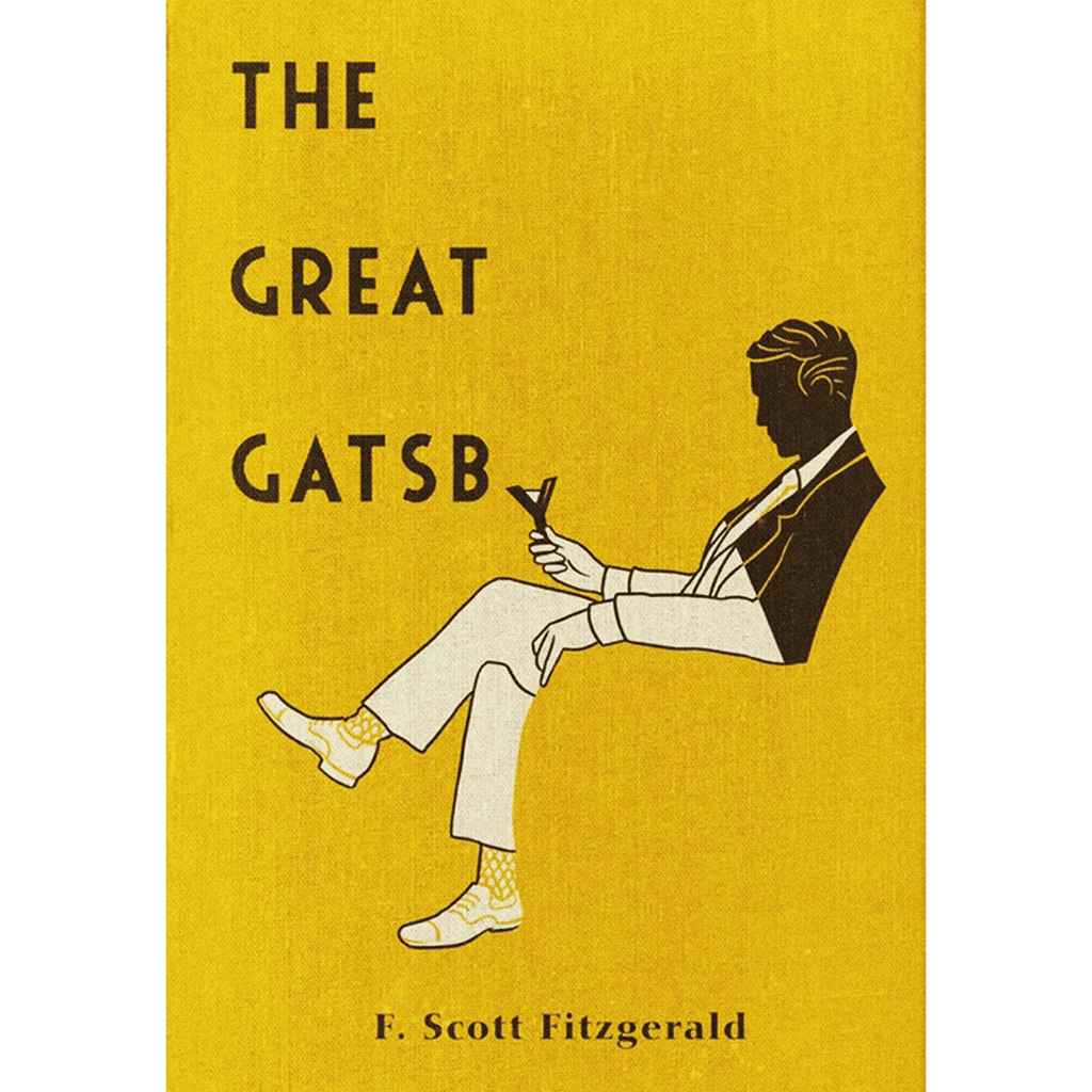The Great Gatsby - Book Cover - Wall Art