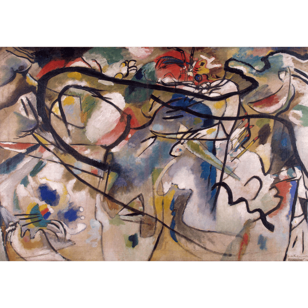 Composition V - Abstract by Wassily Kandinsky 1911