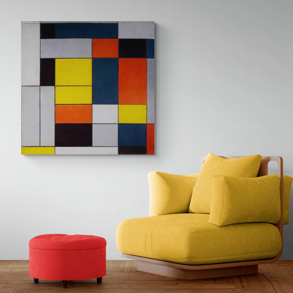 Piet Mondrian No VI Composition No II Wall Art