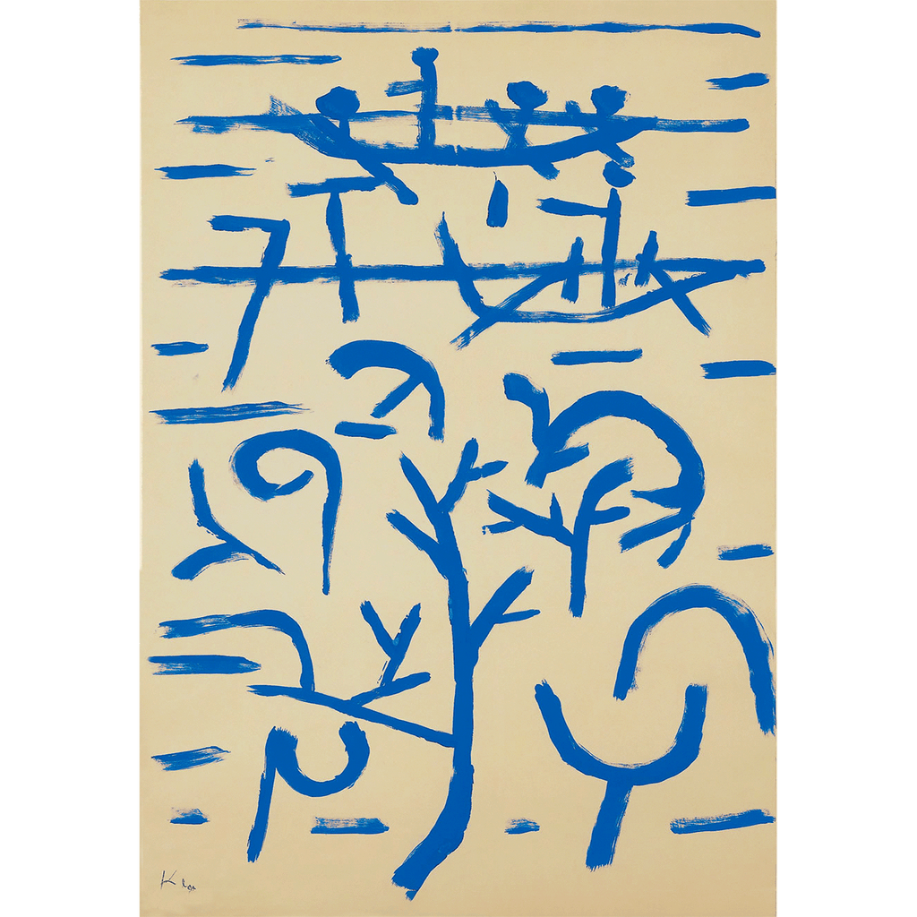 Boats In The Flood - Abstract Art by Paul Klee