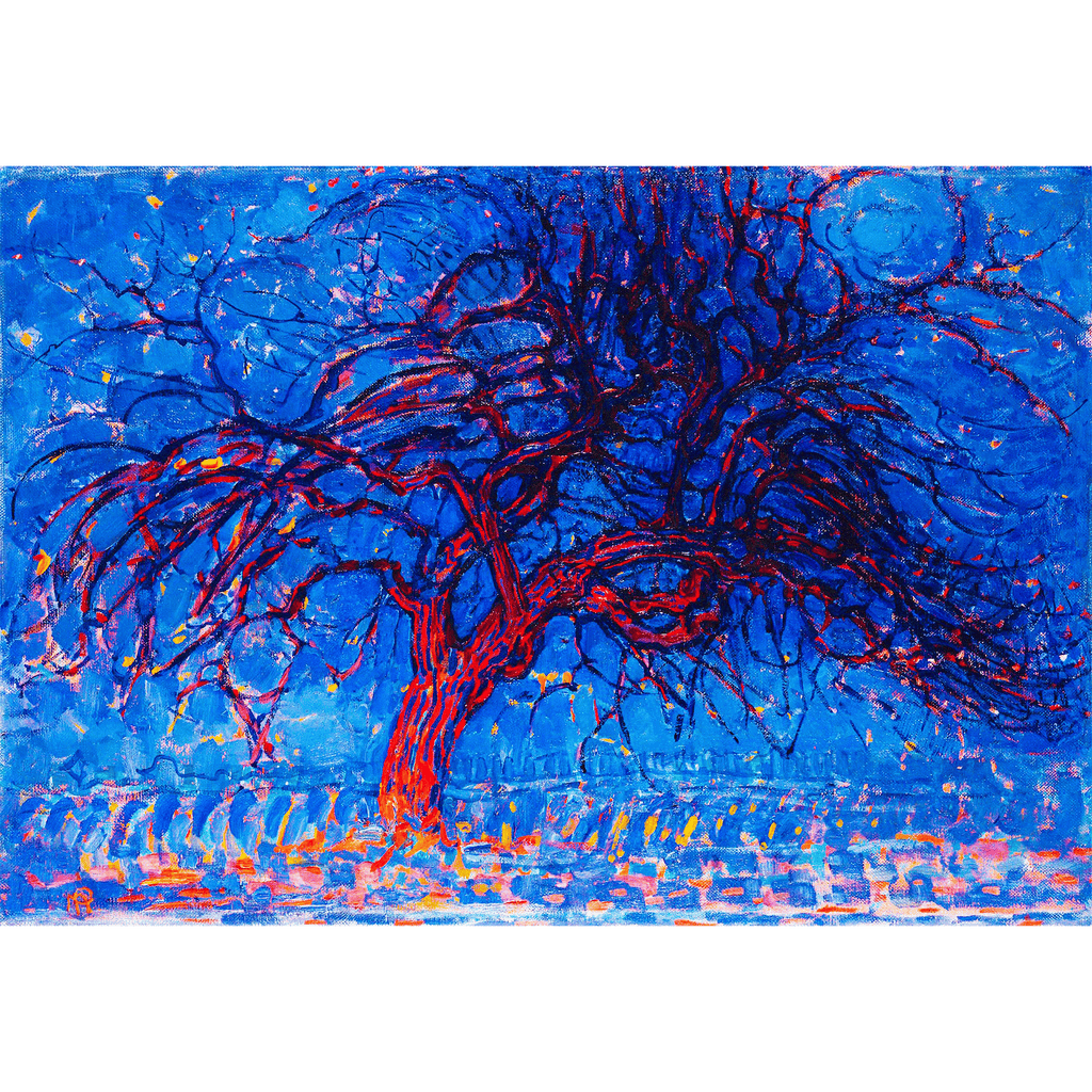 The Red Tree by Piet Mondrian