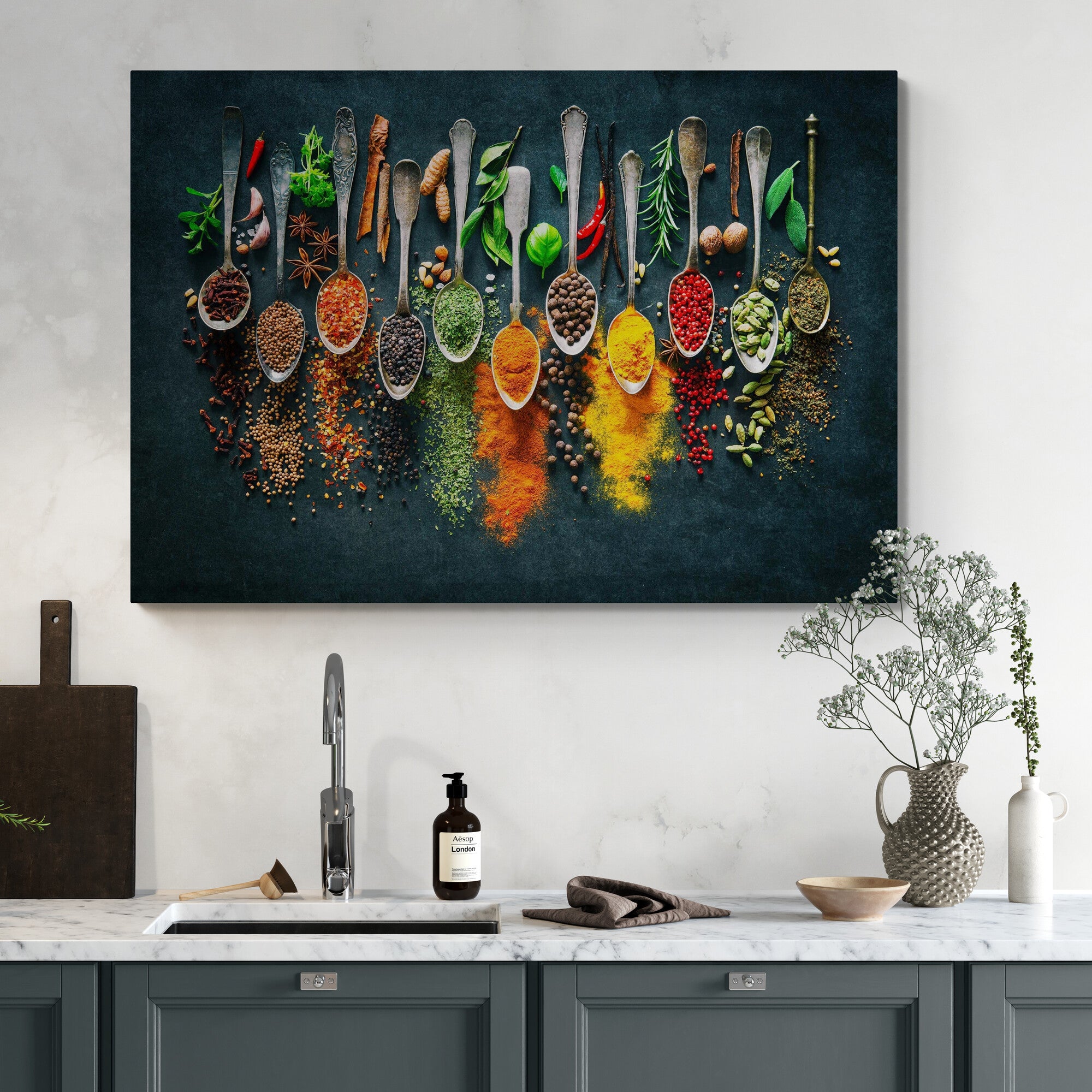 the best art prints to hang in your kitchen Images... Artwork For Kitchen Walls My Kitchen My Rules Print, Kitchen Print,