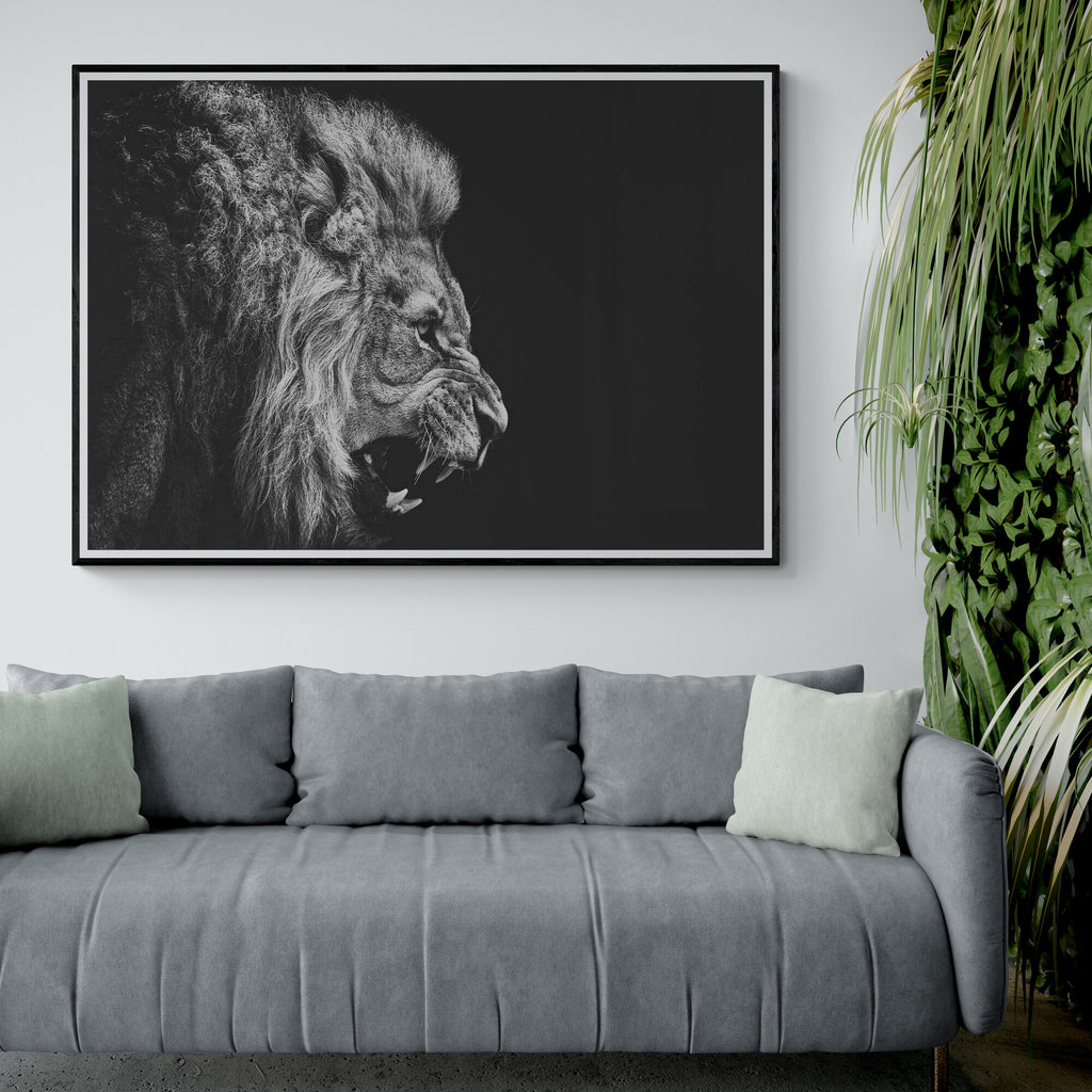 Lion Roar - Wall Art