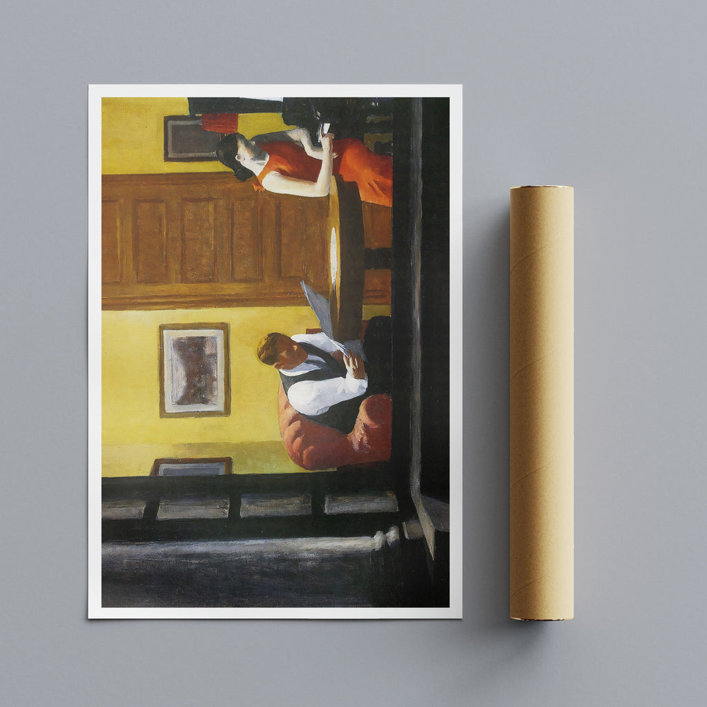 Room In New York by Edward Hopper
