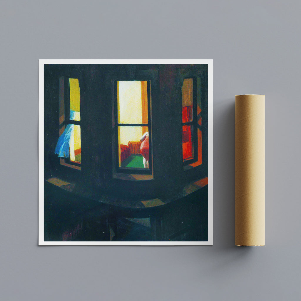 Night Windows by Edward Hopper