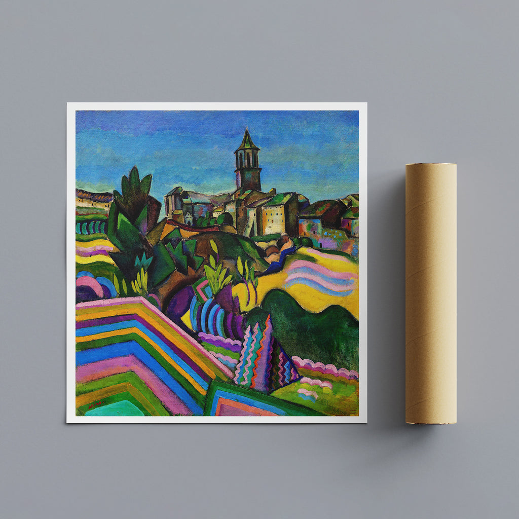 Prades The Village by Joan Miro