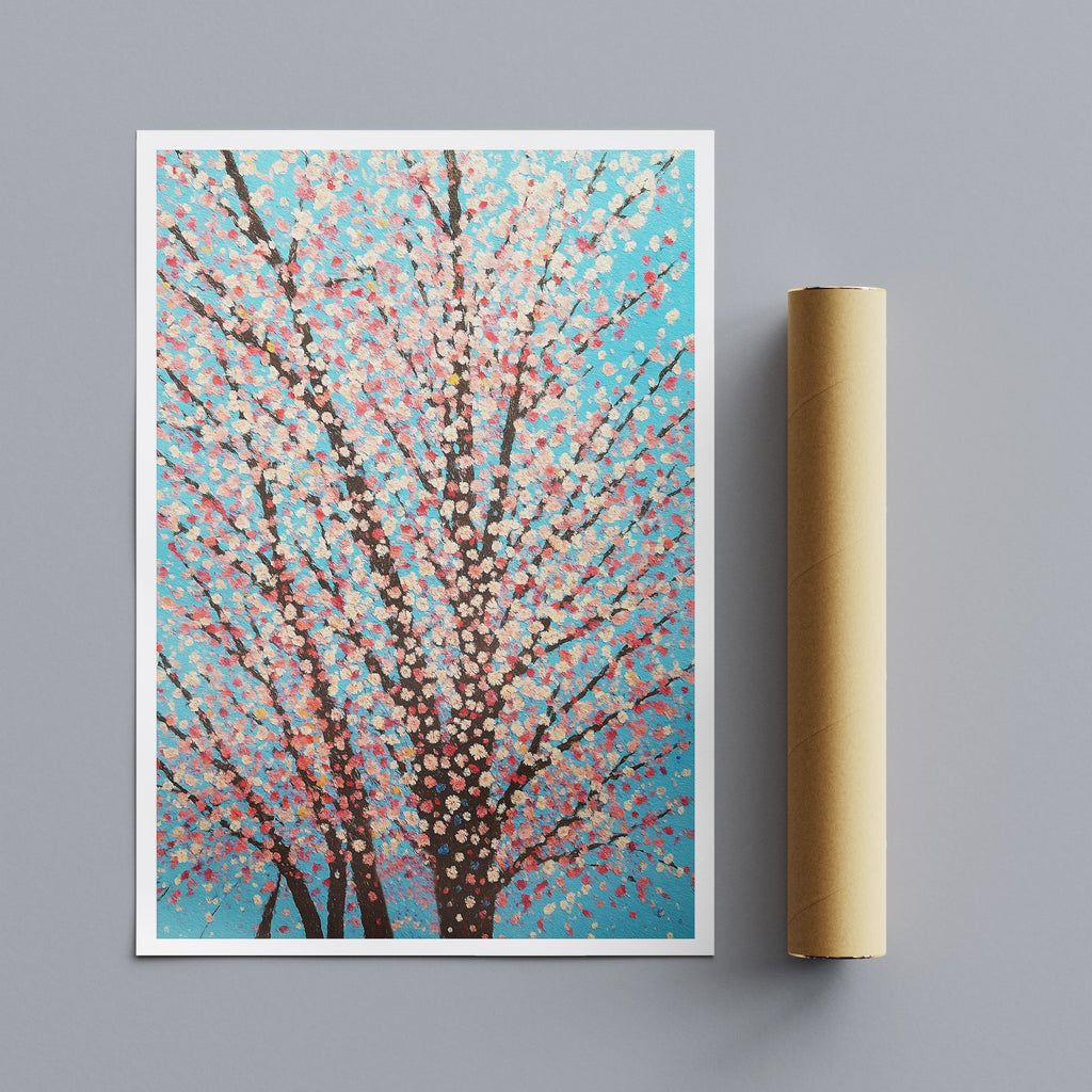 Blossoms Against Blue