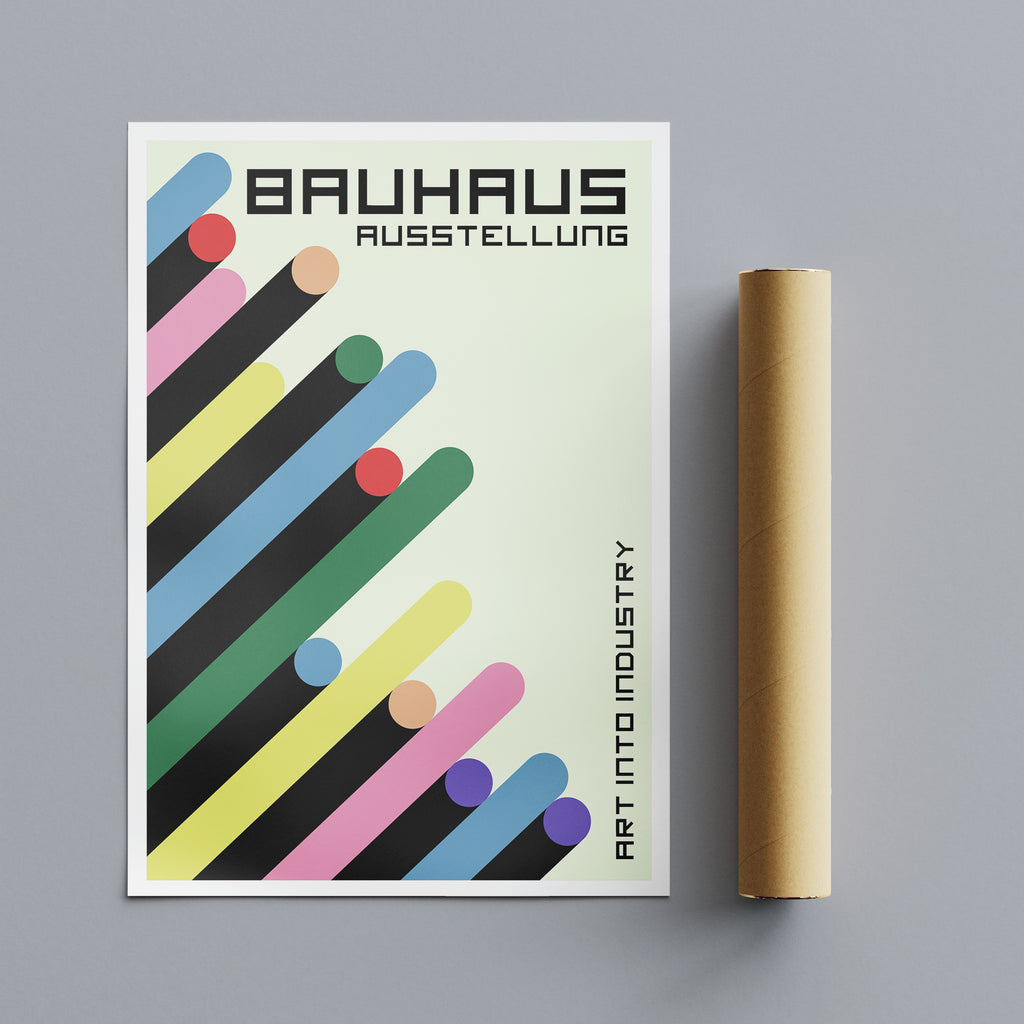 Bauhaus Ausstellung Geometric Tubes