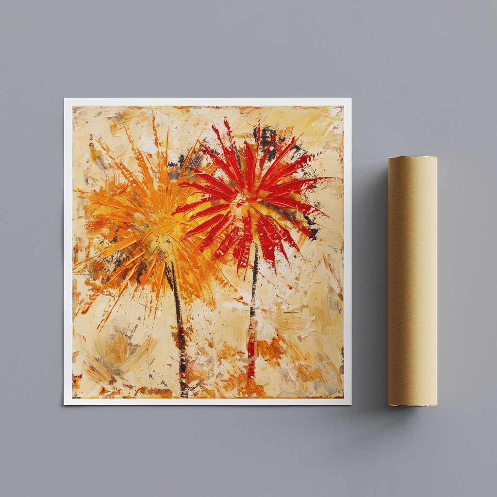 Fireworks - Abstract Wall Art 