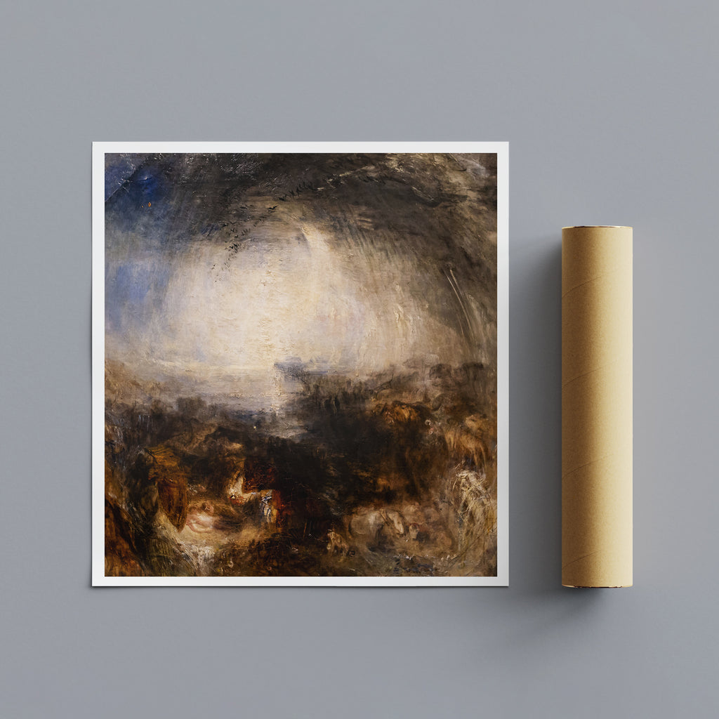 Shade and Darkness - The Evening Of The Deluge by J.M.W. Turner