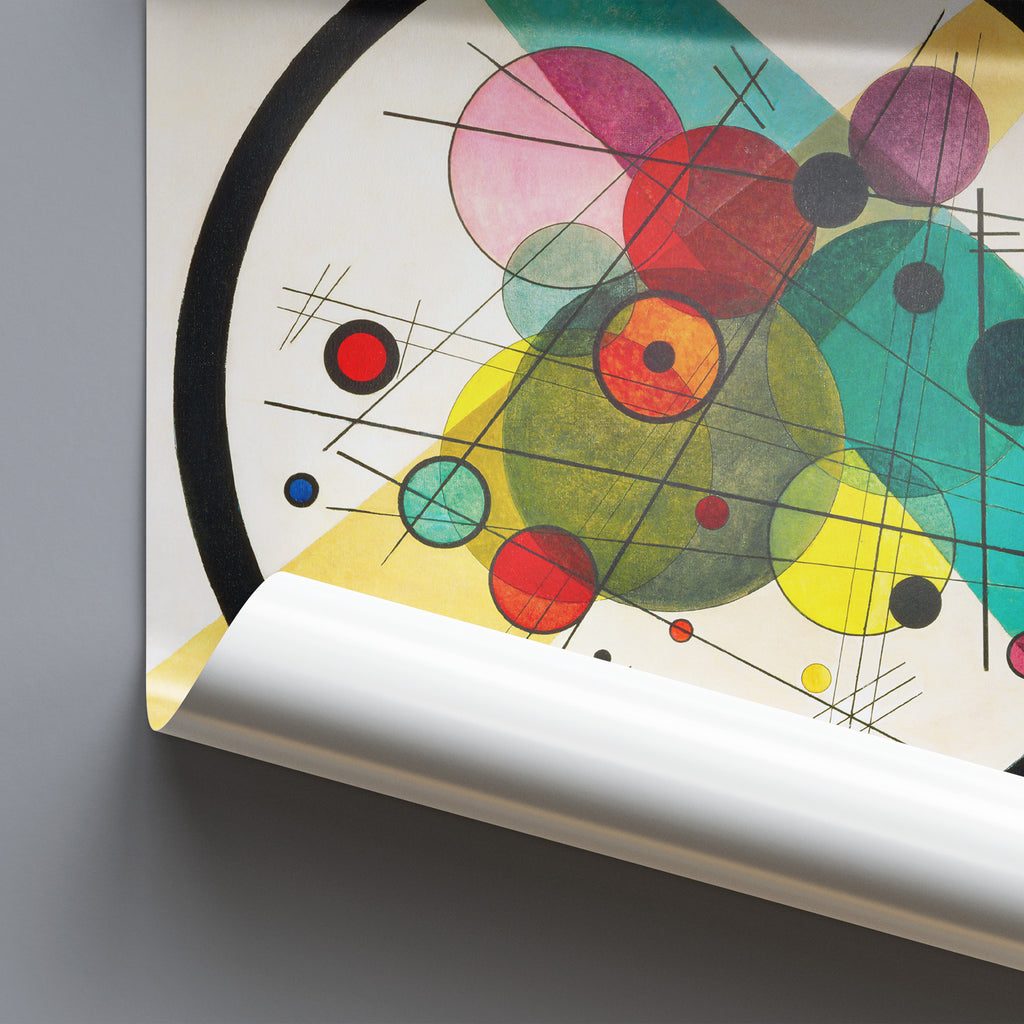 Circles in a Circle by Wassily Kandinsky