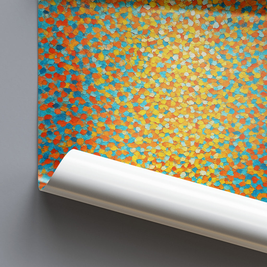 Radiant Mosaic Abstract Wall Art