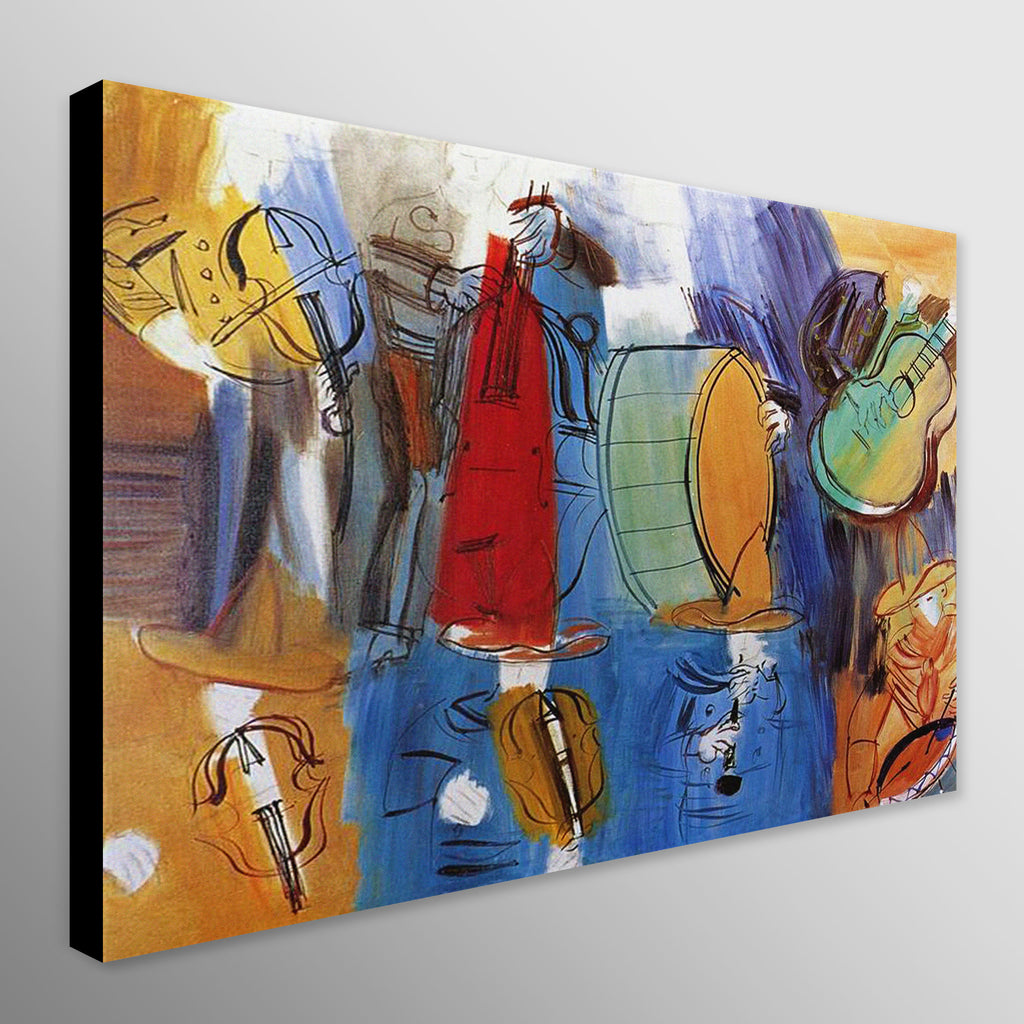 The Mexican Musicians Wall Art by Raoul Dufy 