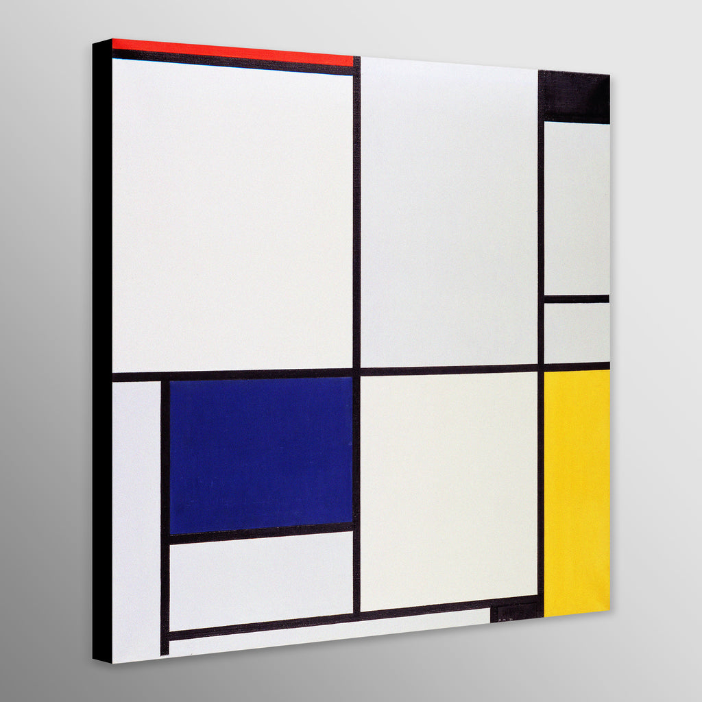 Tableau I - Bauhaus Art by Piet Mondrian
