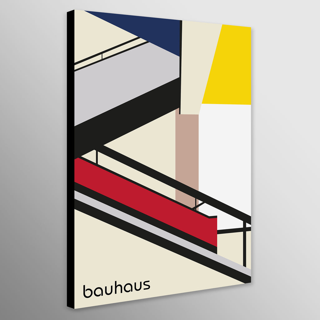 The Bauhaus Staircase Wall Art