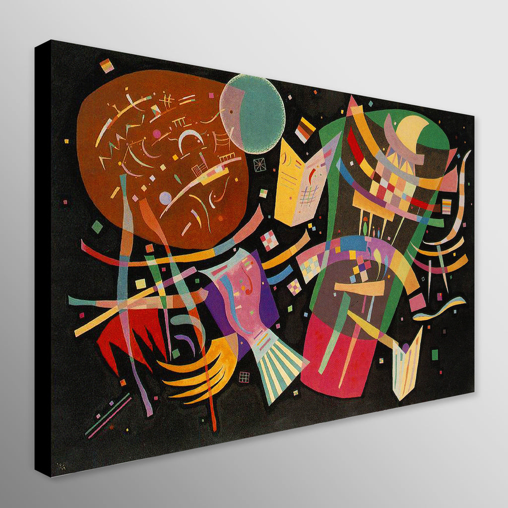 Composition X - Abstract by Wassily Kandinsky