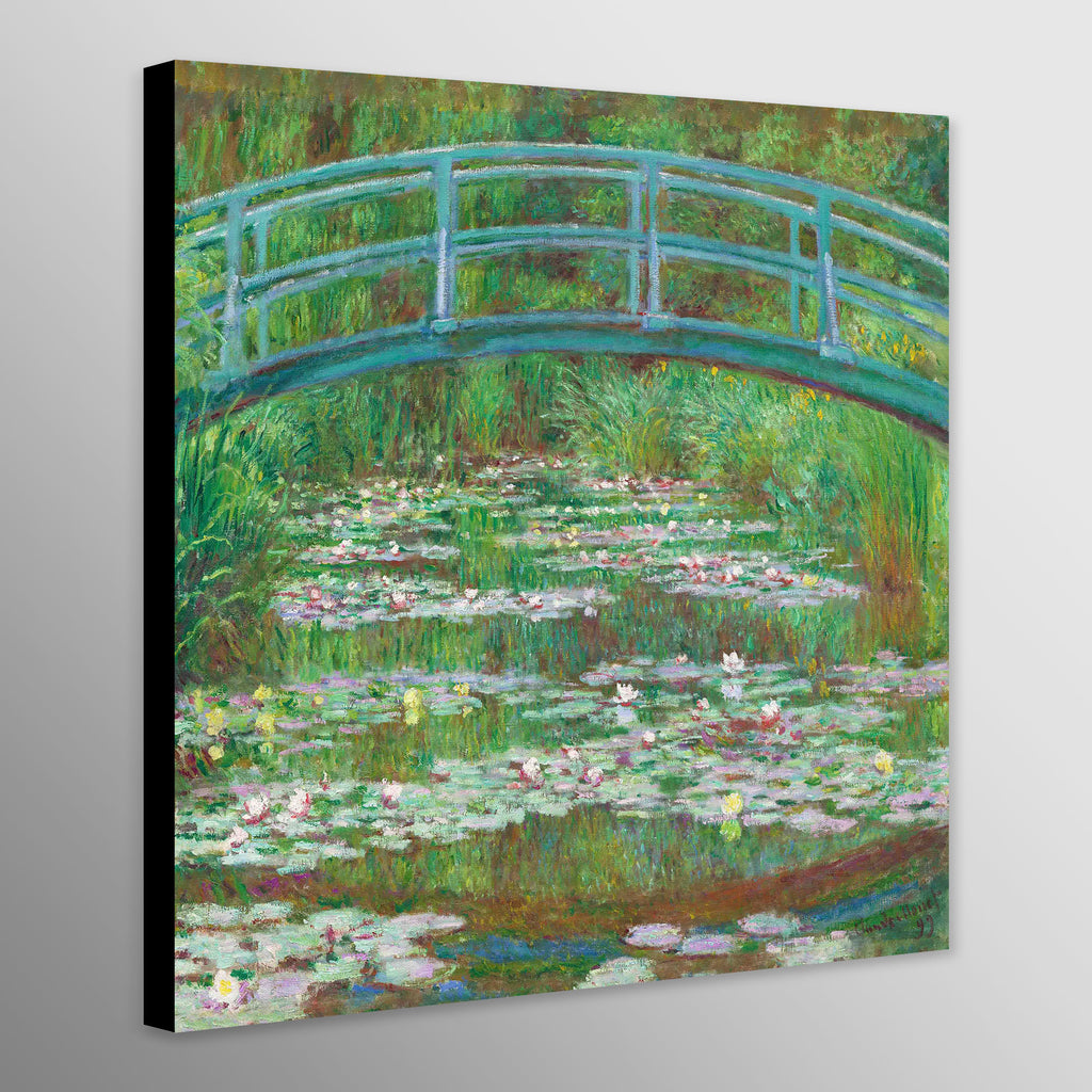 The Japanese Foot Bridge Wall Art by Claude Monet (1899)