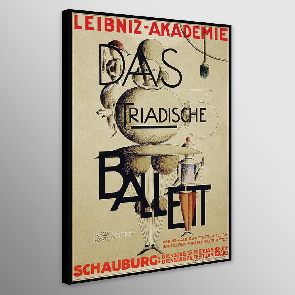 The Triadic Ballet - Vintage Bauhaus by Oskar Schlemmer 1924