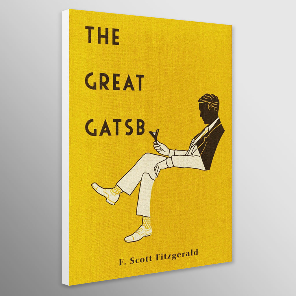 The Great Gatsby - Book Cover - Wall Art