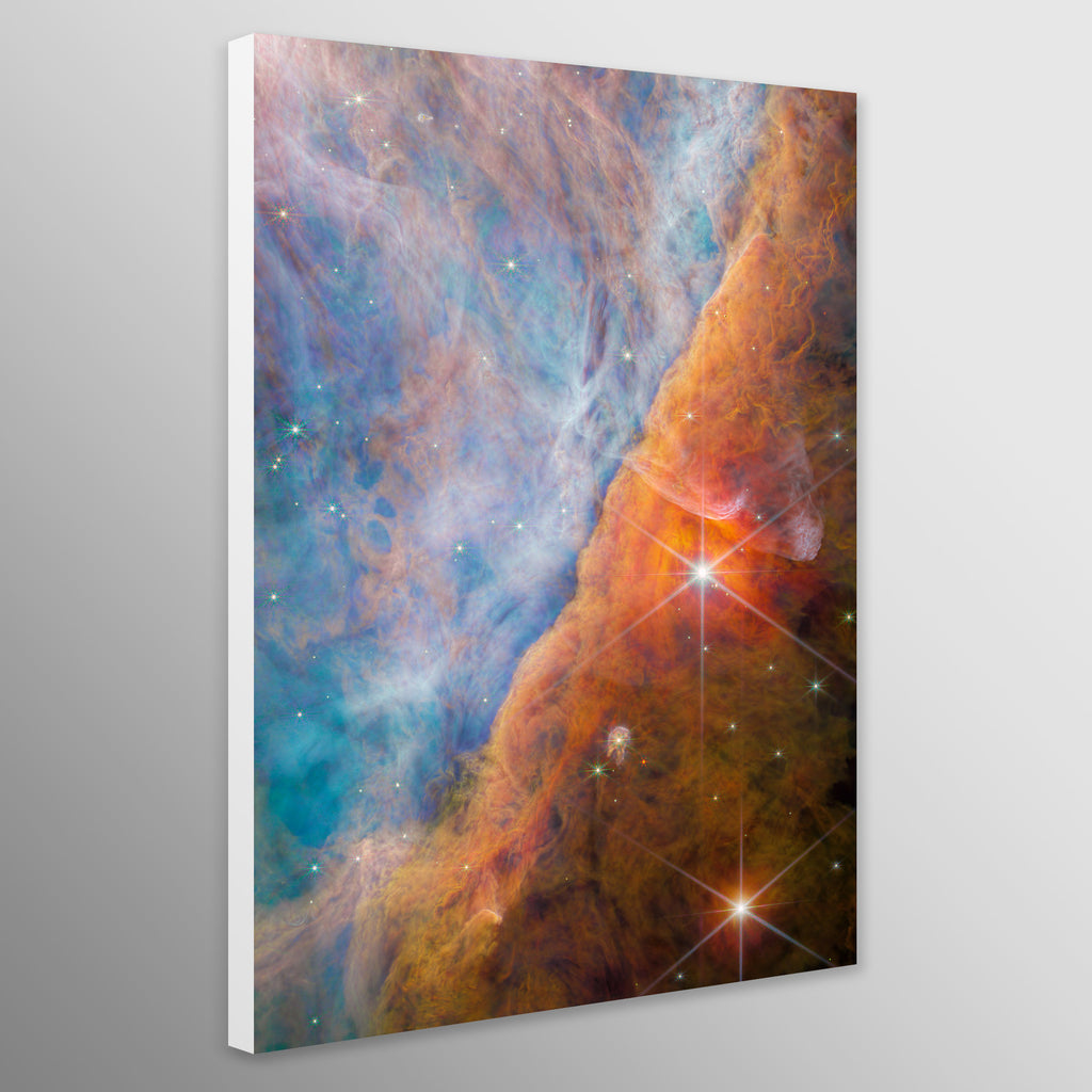 NASA James Webb Telescope Orion Bar (NIRCam Image) Wall Art