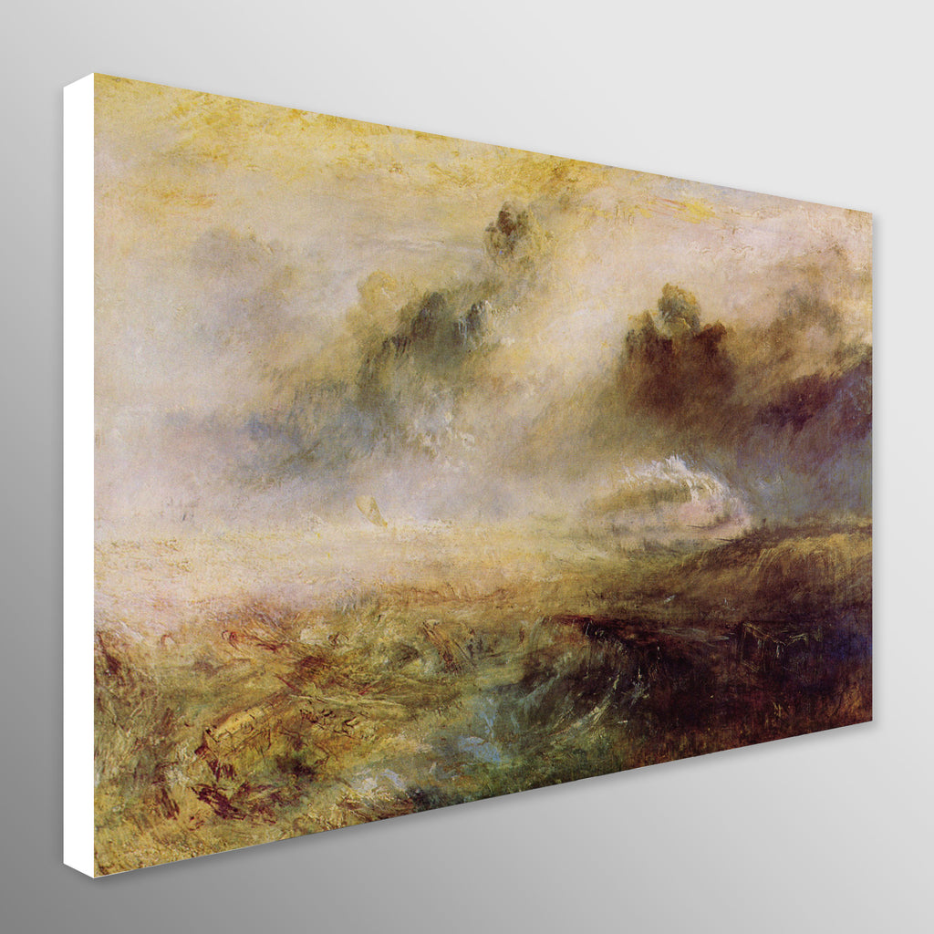 Rough Sea with Wreckage by J.M.W. Turner