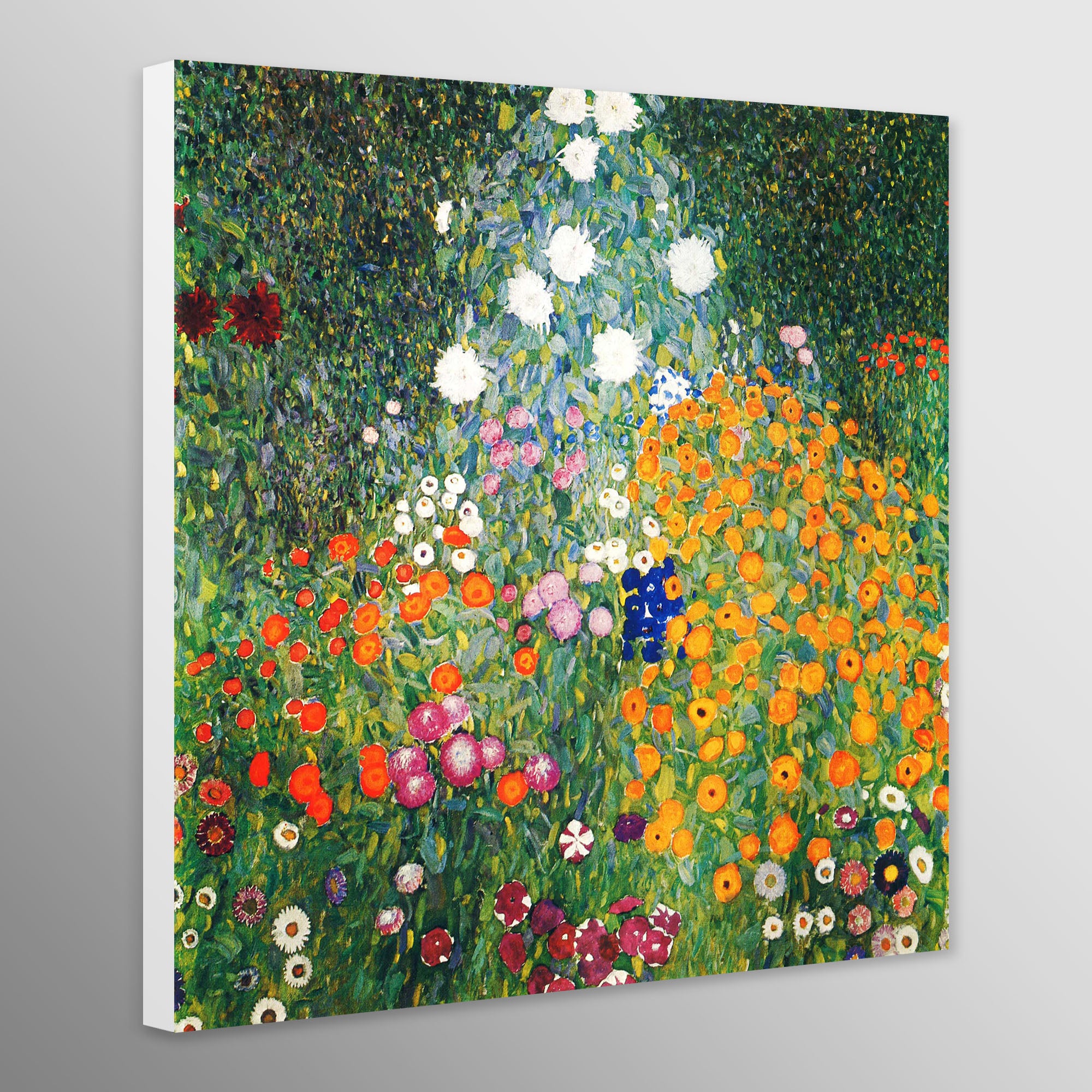 Peinture en technique mixte florale Peinture en technique mixte florale