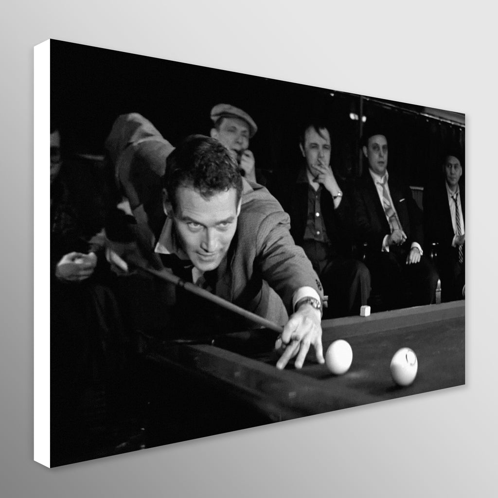 The Hustler - Classic Movie - Paul Newman Playing Pool
