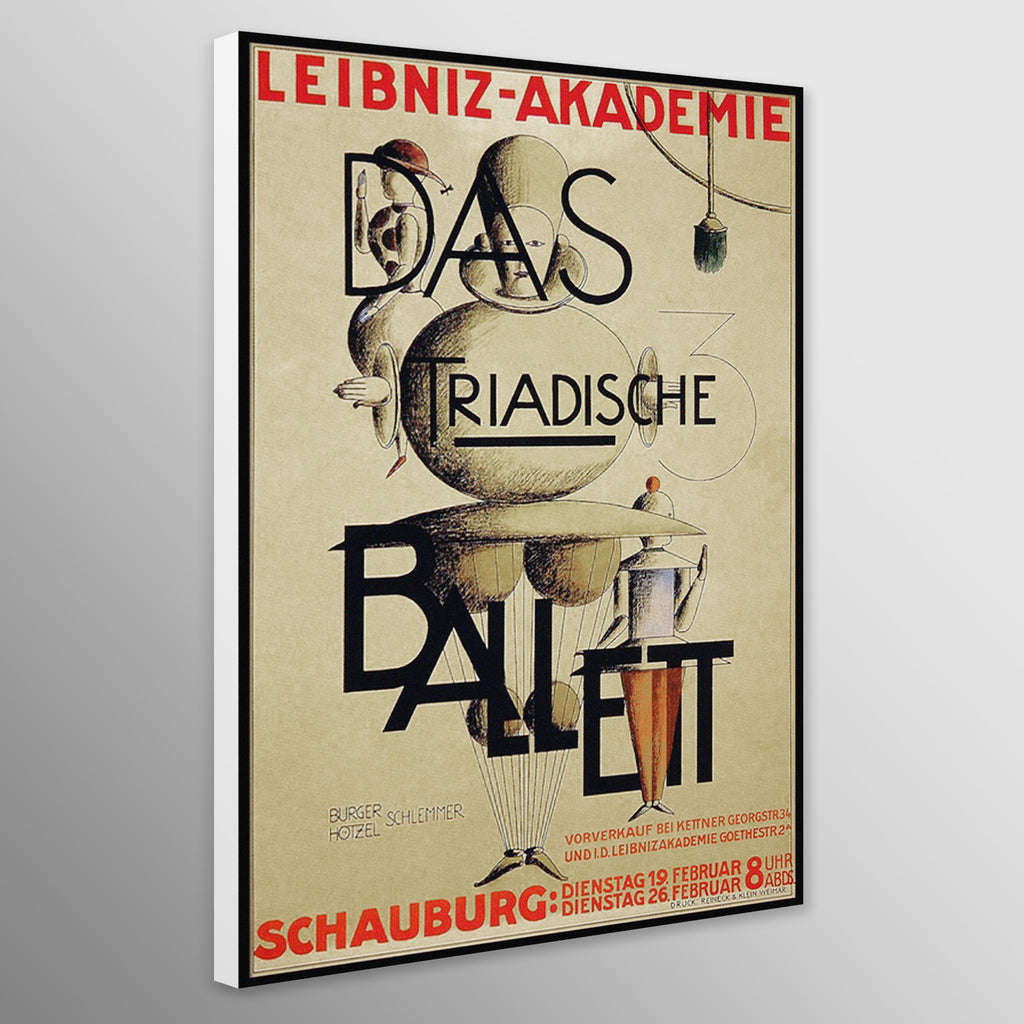 The Triadic Ballet - Vintage Bauhaus by Oskar Schlemmer 1924