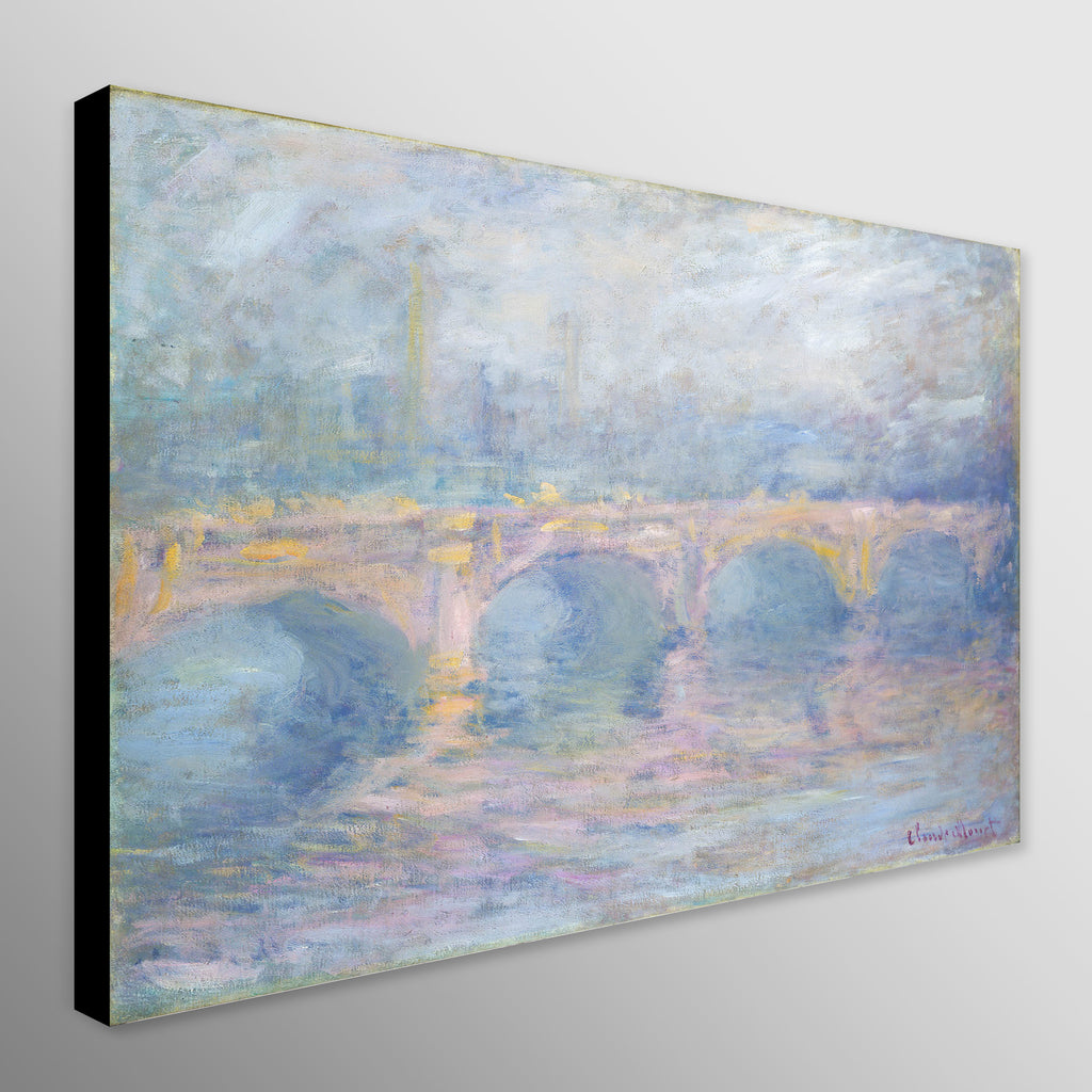 Waterloo Bridge, London, at Sunset by Claude Monet